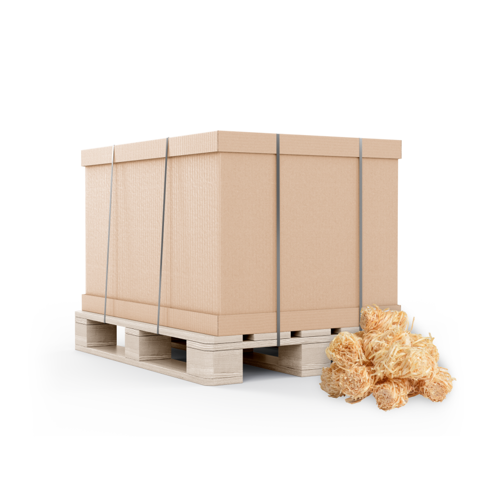 Wood Wool Natural Firelighters (Pallets)